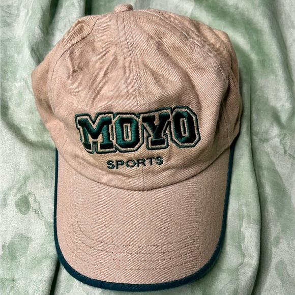 Beige MOYO Sports Dad Hat - Picture 3 of 3